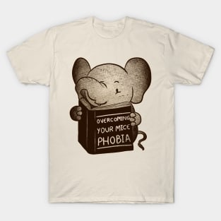 Elephant Overcoming Your Mice Phobia T-Shirt